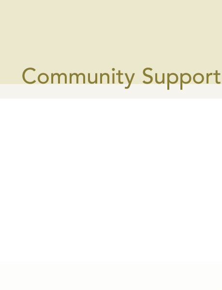 Community Support